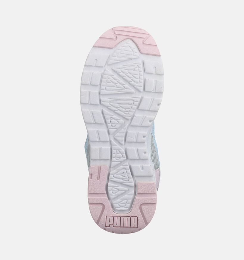 Puma Trinity 2 LT Baskets basses en Blanc pour filles (375580) - pour semelles orthop&eacute;diques