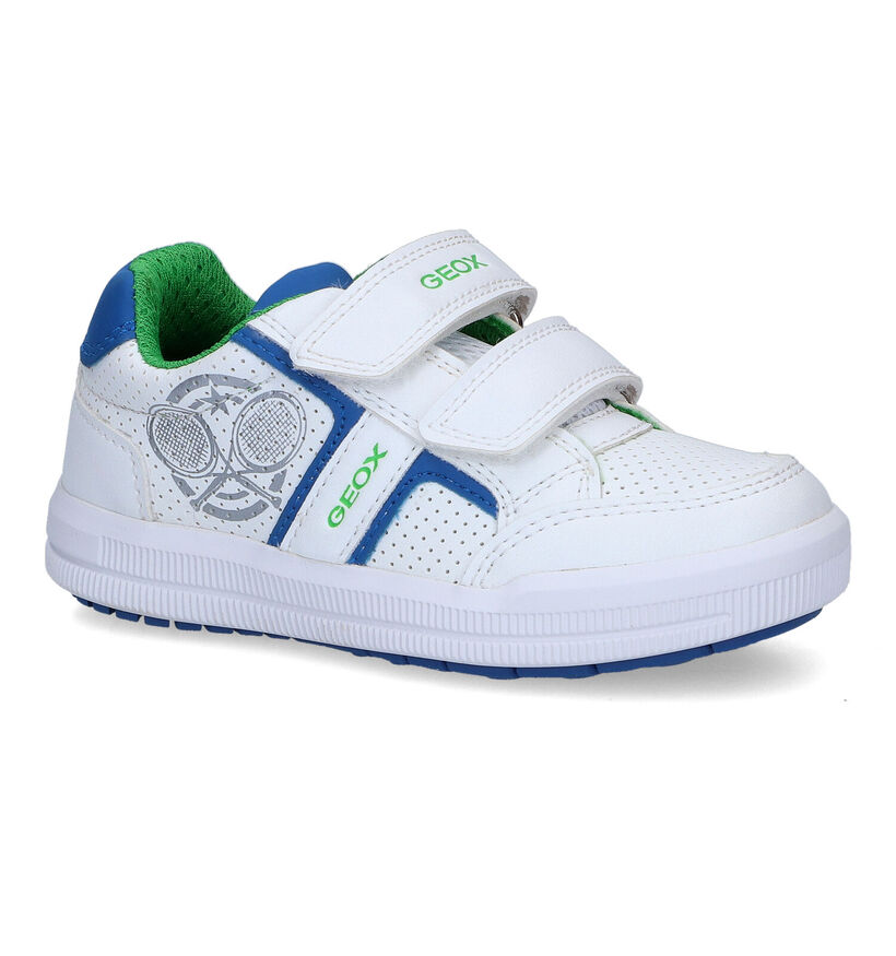 Geox Arzach Witte Sneakers voor jongens (311051)