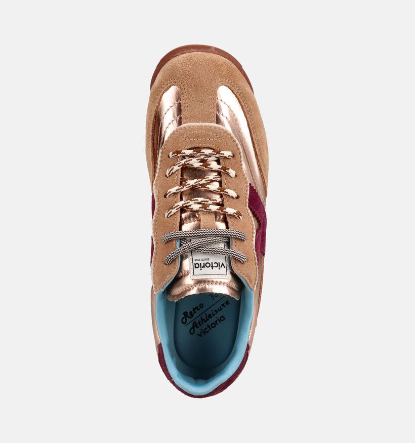 Victoria Baskets en Marron pour femmes (378887) - pour semelles orthop&eacute;diques