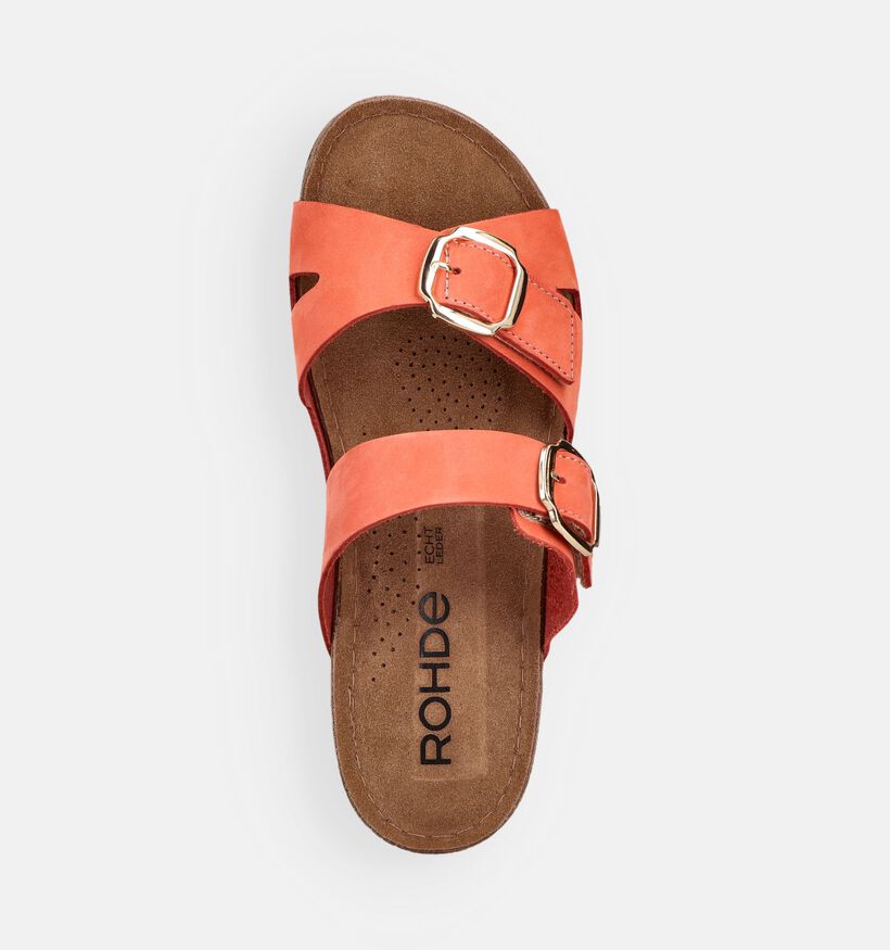 Rohde Soave Lichtrode Slippers voor dames (373770)