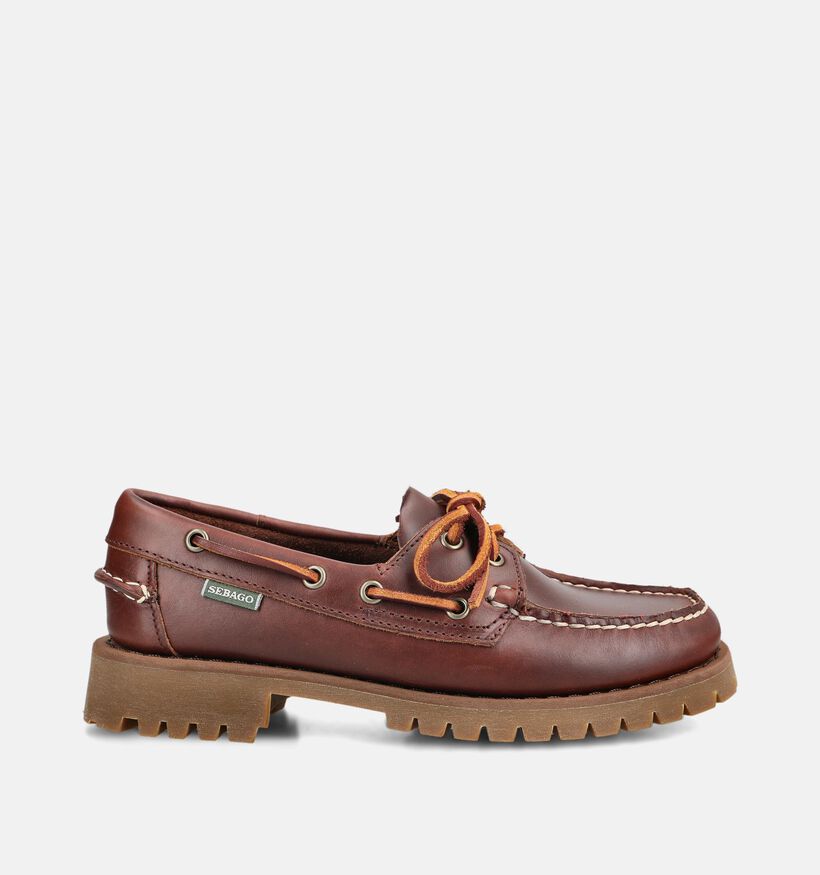 Sebago Ranger Waxy Bruine Bootschoenen voor dames (376076)