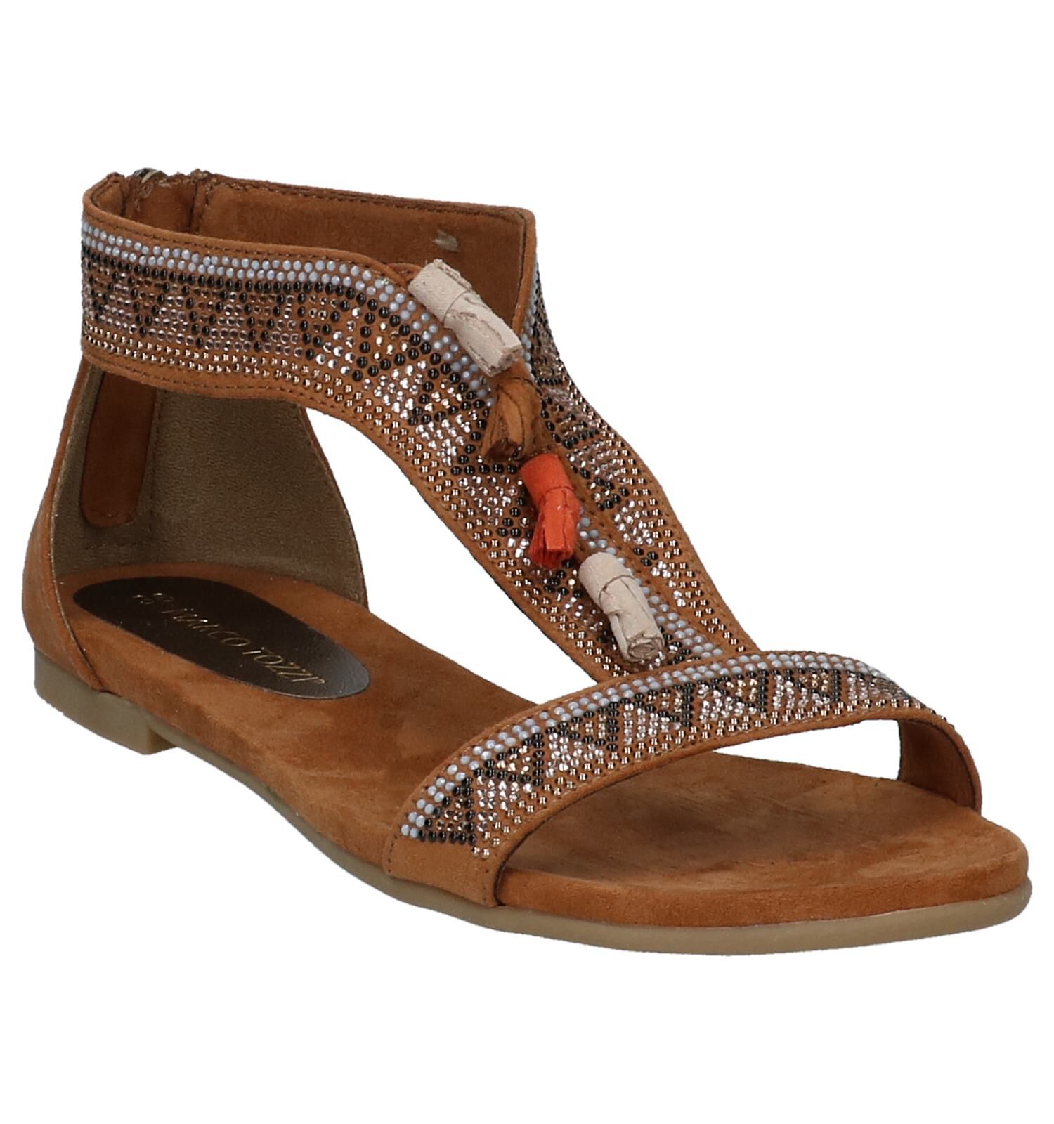 Marco tozzi sandalen cognac store