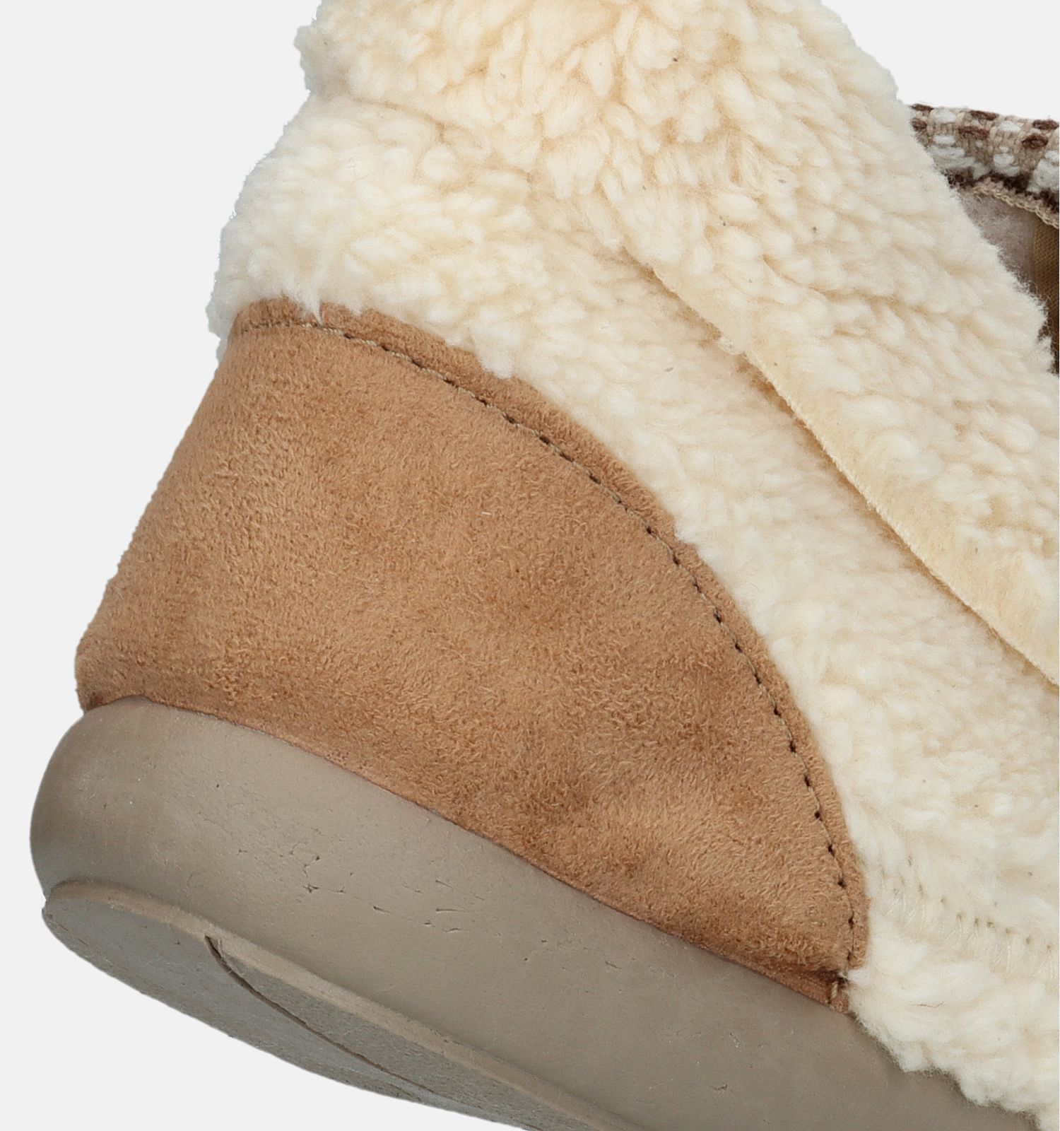 Torfs Home Ecru Hoge Pantoffels Dames Pantoffels Online op TORFS.BE