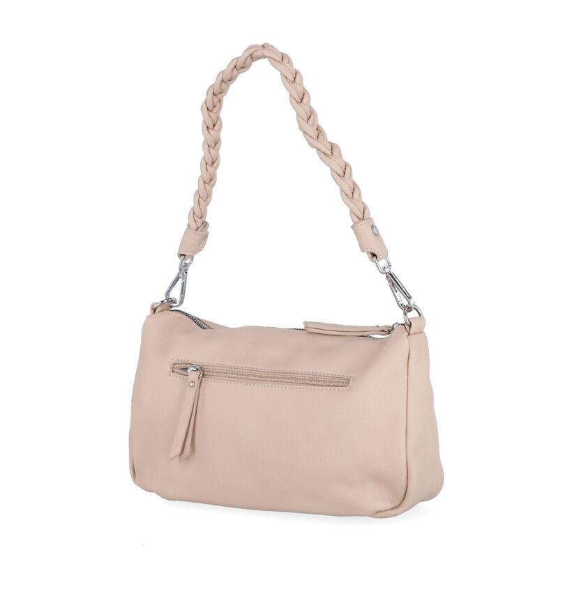 Emily & Noah Fiorella Beige Schoudertas in kunstleer (299589)