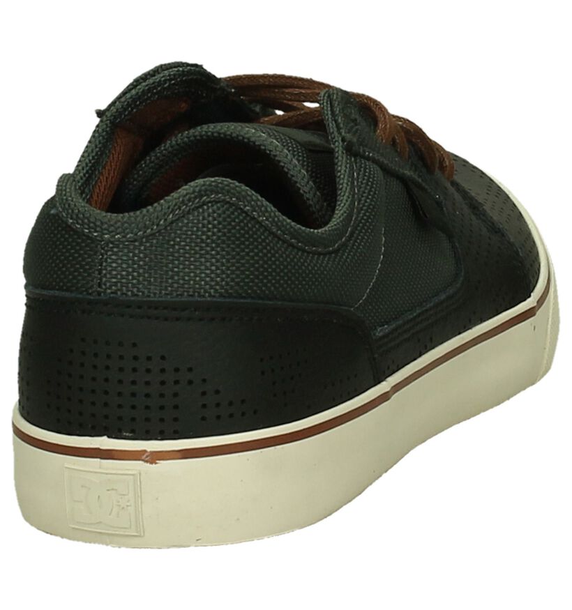 DC Shoes Zwarte Skateschoenen in leer (200479)