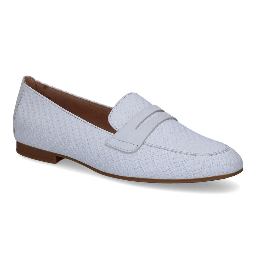 Gabor Groene Loafers in leer (306744)