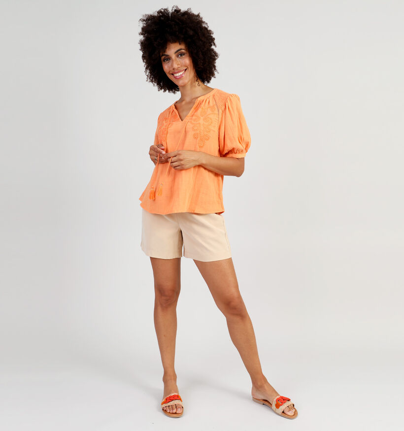 Vero Moda Kisy Blouse en Orange pour femmes (341817)