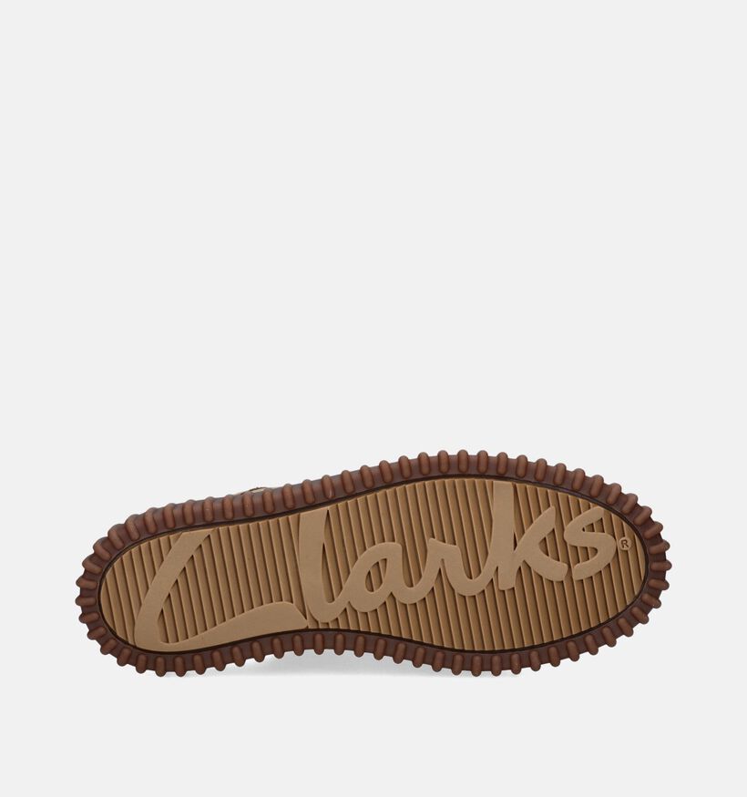 Clarks Torhill Lo Beige Veterschoenen voor heren (346655) - geschikt voor steunzolen