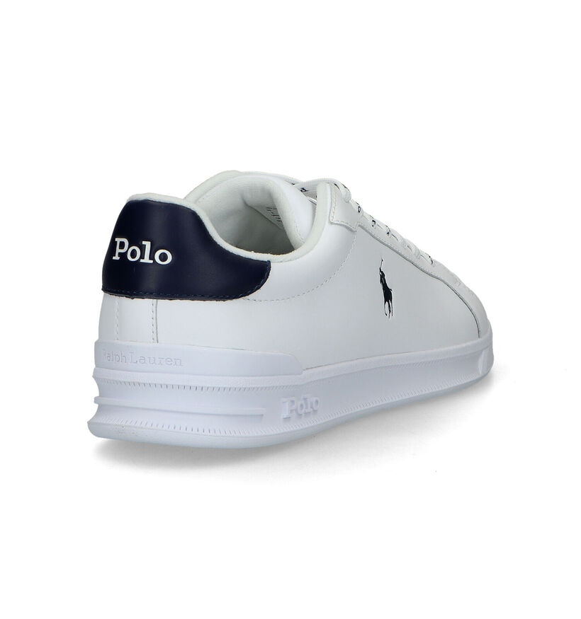 Polo Ralph Lauren HRT Court Chaussures à lacets en Blanc pour hommes (345306)