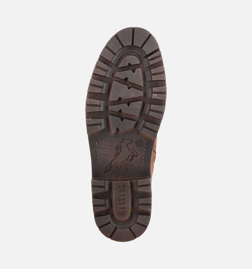 Mustang Cognac Boots met Veters voor heren (378971)