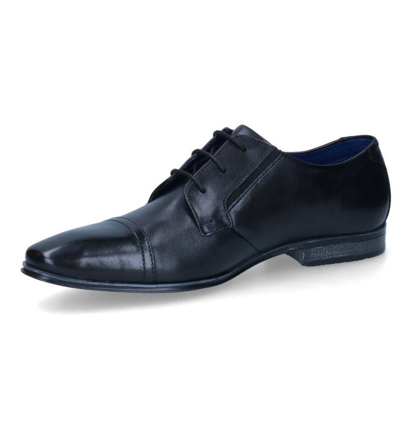 Bugatti Chaussures classiques en Noir pour hommes (311141)