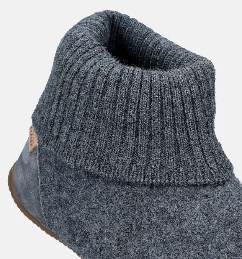 Living Kitzbühel Grijze Hoge pantoffels voor dames (348792)