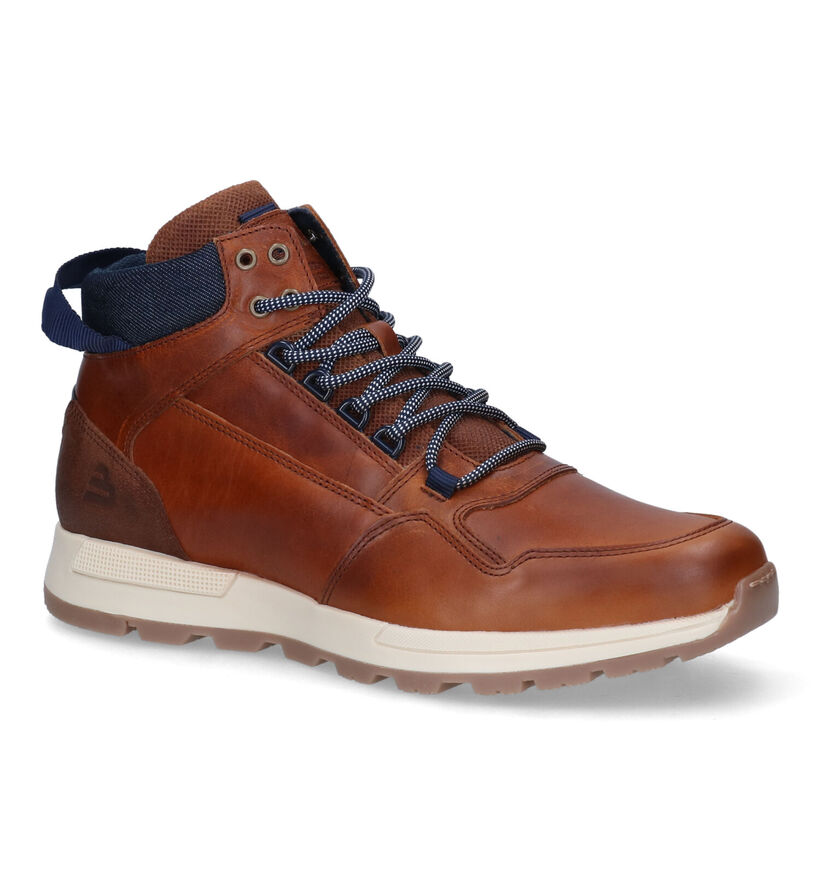 Bullboxer Cognac Hoge Schoenen in leer (310956)