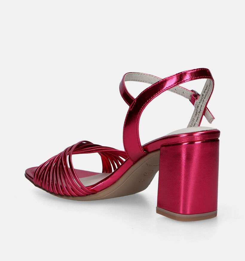 Tamaris Fuchsia Sandalen Met Blokhak voor dames (338337)