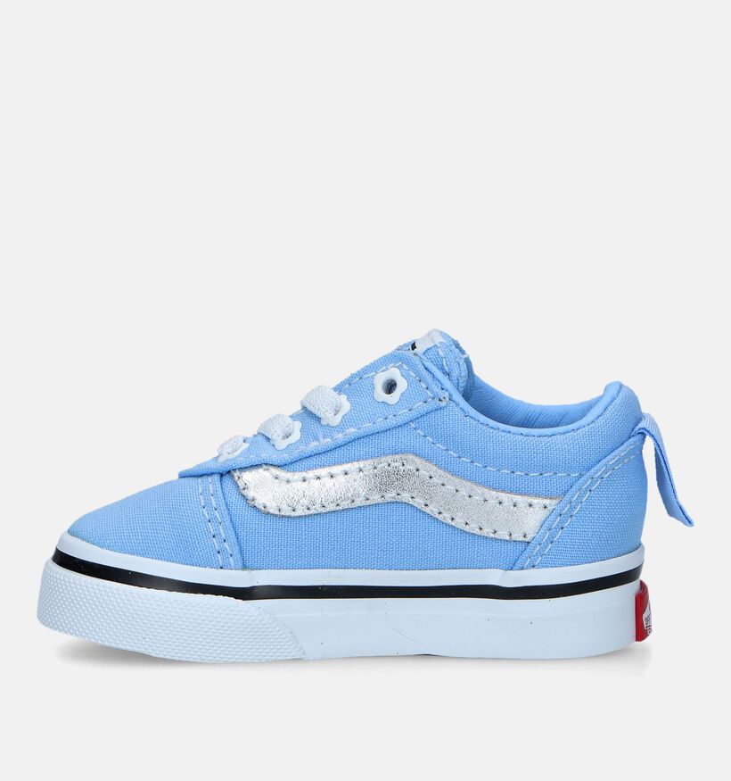 Vans Ward Slip-on TD Baskets en Bleu pour filles, garçons (327971)