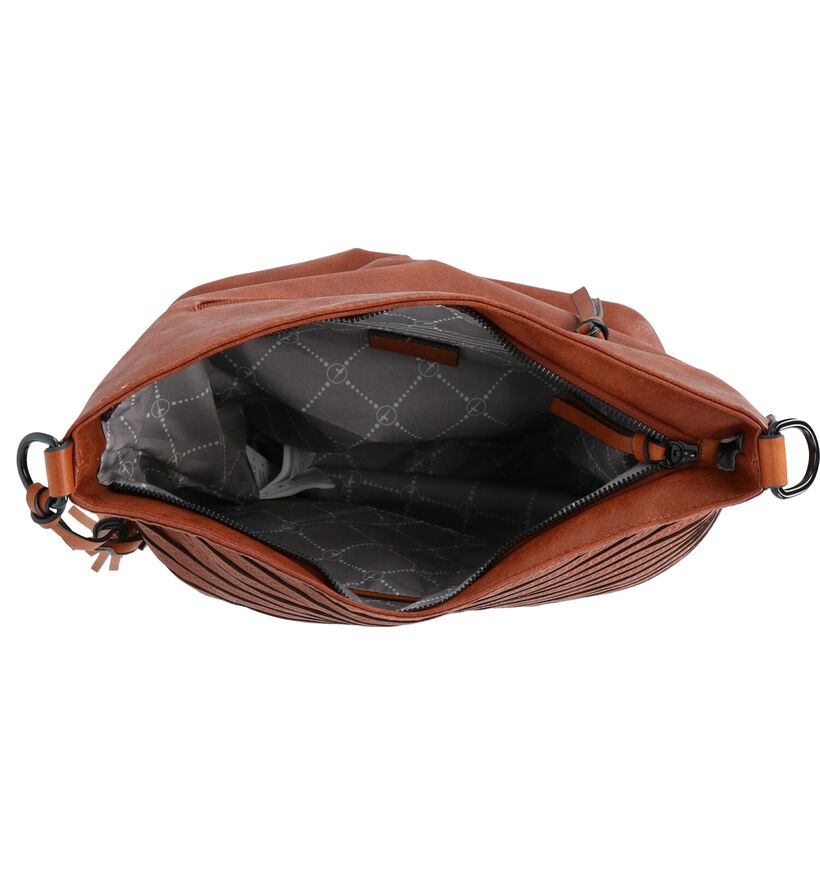 Tamaris Barbara Cognac Crossbody Tas in kunstleer (280610)