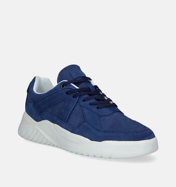 Cycleur de Luxe Chaussures plates Bleu