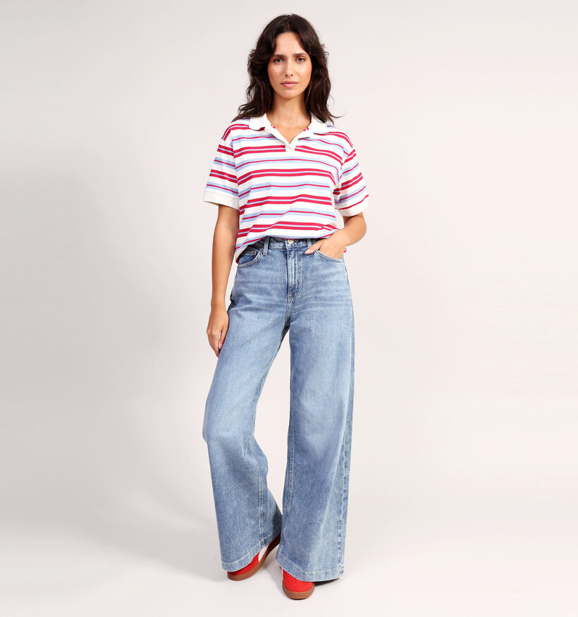 Guess Wide leg jeans en Bleu pour femmes (360692)