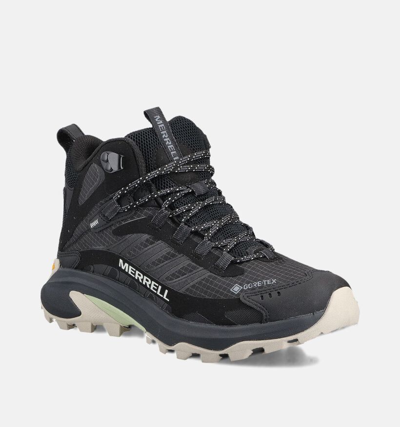Merrell Moab Speed 2 Chaussures de randonnée en Noir pour femmes (363643) - pour semelles orthopédiques