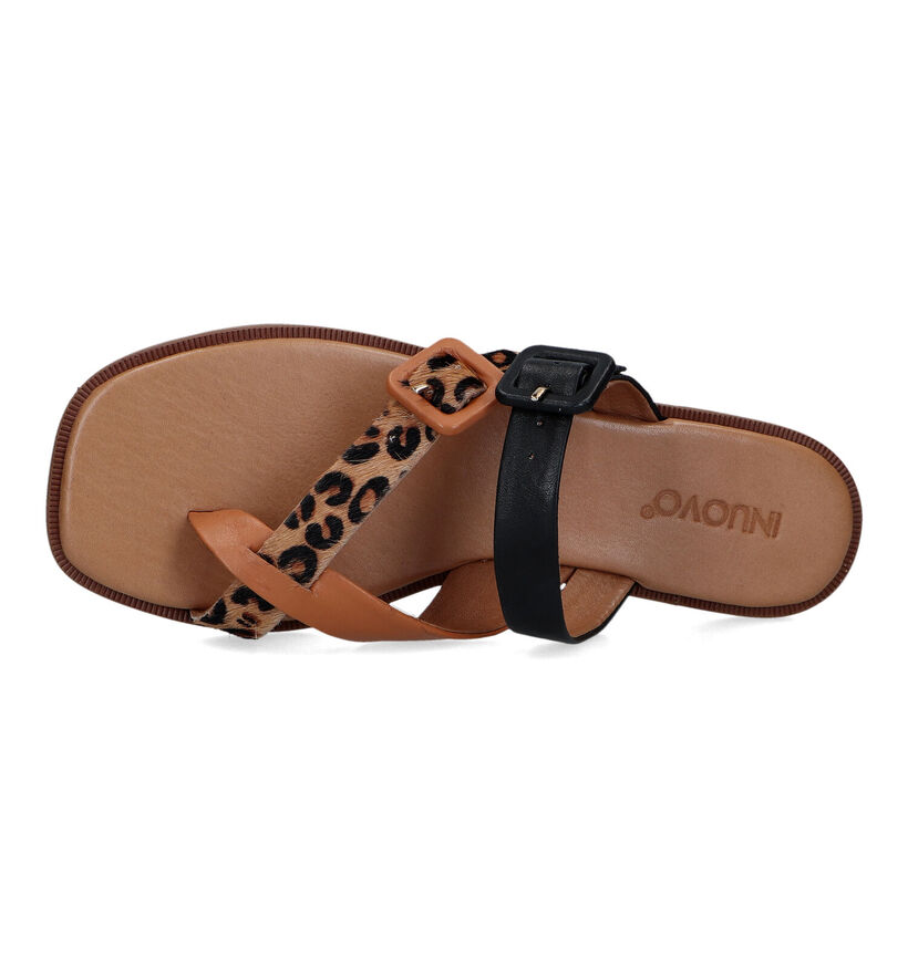 Inuovo Cognac Teenslippers voor dames (325195)