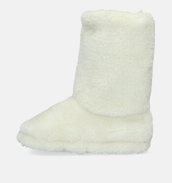 CEMI Pantoufles Beige/Violet