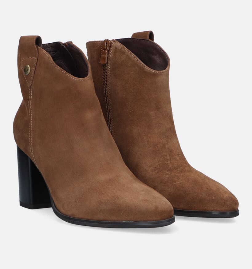 NeroGiardini Bottines à talons en Marron pour femmes (330168)