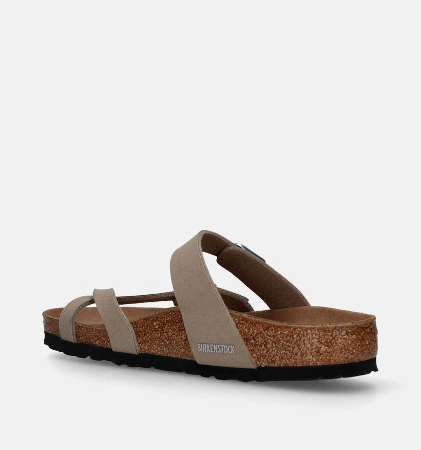 Birkenstock Mayari Tongs en Taupe pour femmes (338057)
