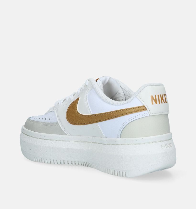 Nike Court Vision Alta Baskets en Blanc pour femmes (334883)