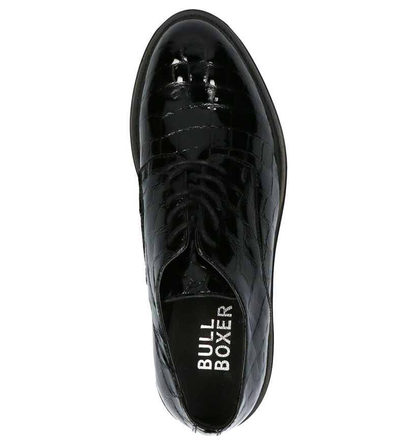 Bullboxer Chaussures à lacets en Noir en cuir (258299)