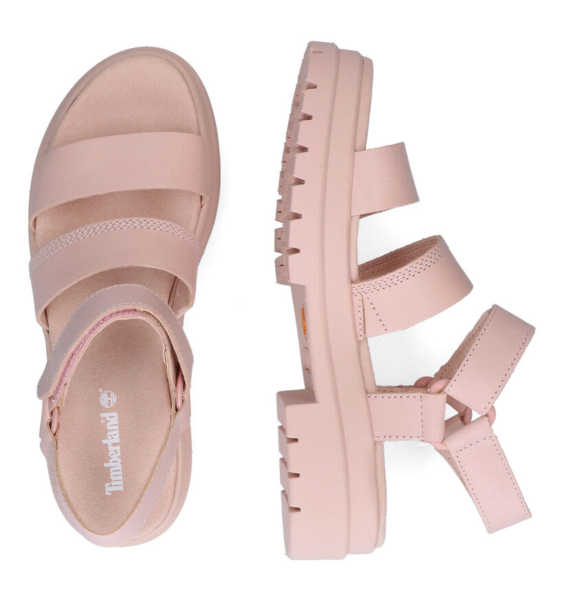 Timberland London Vibe Roze Sandalen in leer (303763)