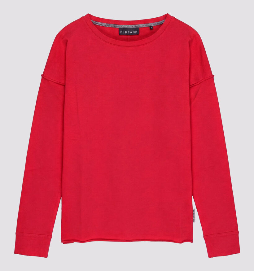 Elsband Riane Rode T-shirt met Lange Mouwen voor dames (374223)