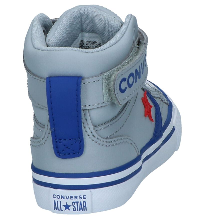 Converse Pro Blaze Strap HI Zwarte Sneakers voor jongens (293598) - geschikt voor steunzolen