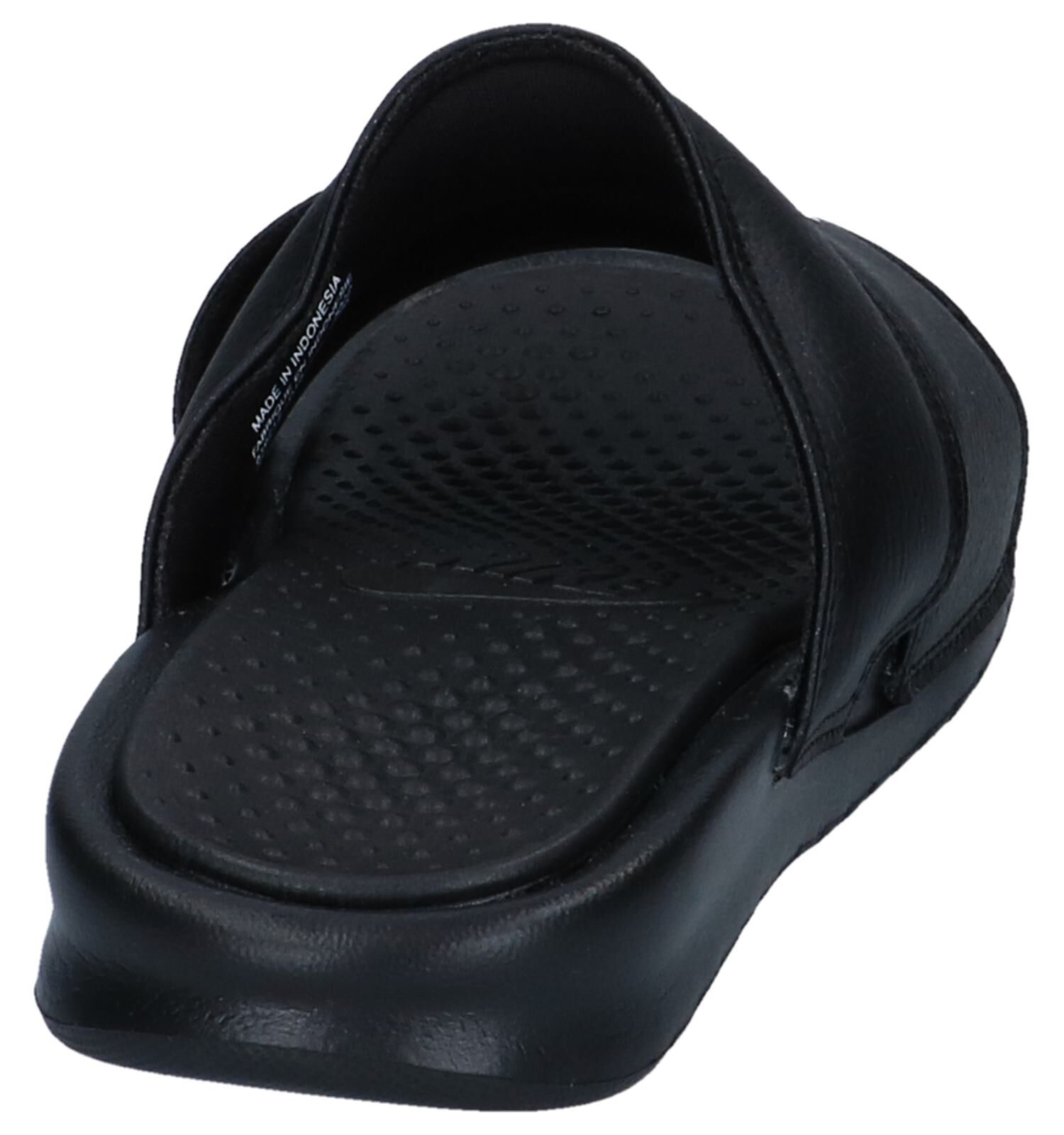Zwarte nike slippers on sale