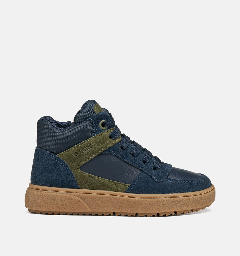 Geox The Eleven Boy Donkerblauwe Sneakers voor jongens (376236) - geschikt voor steunzolen