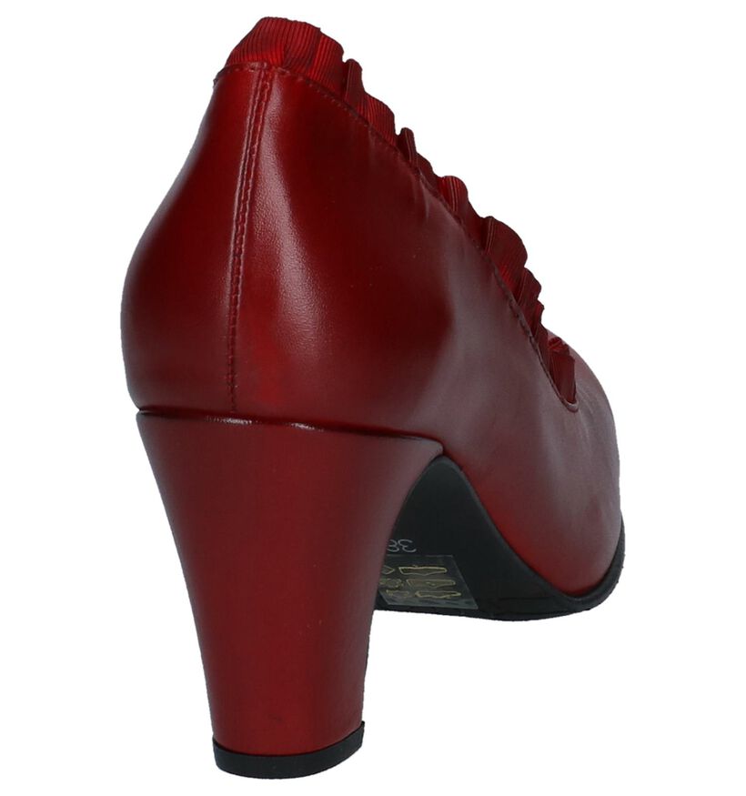 Relance Escarpins classique en Rouge foncé en cuir (229959)