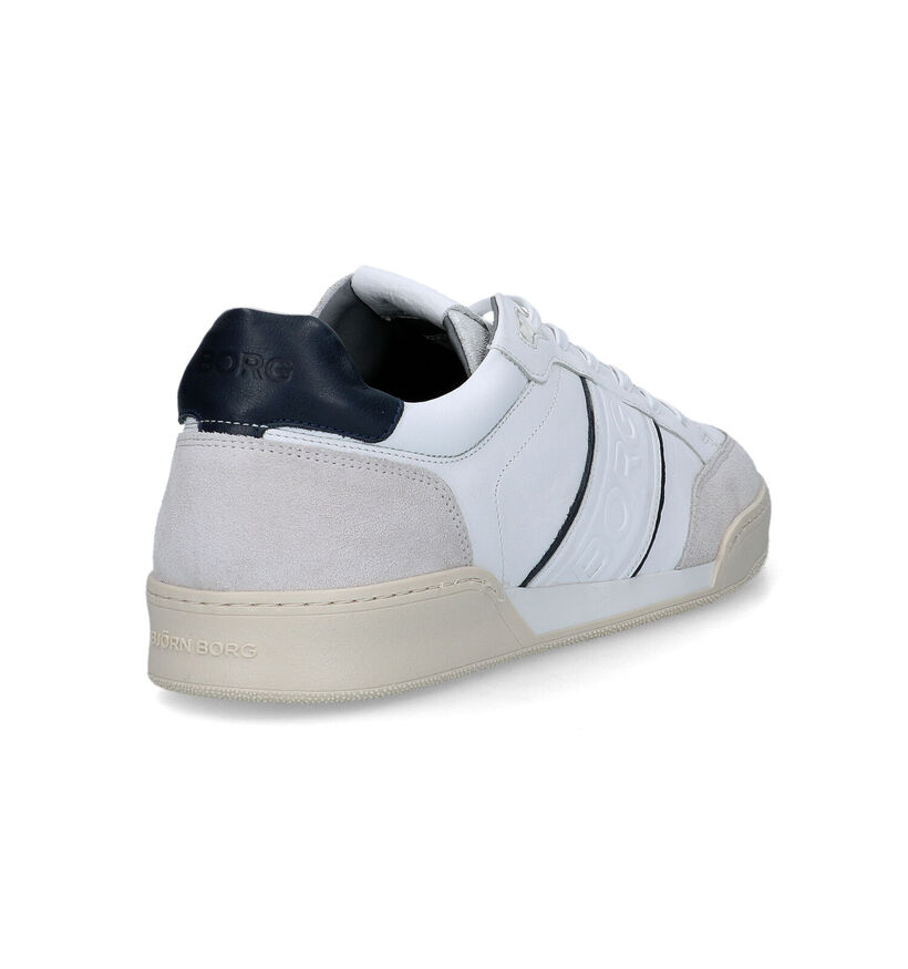 Björn Borg Chaussures à lacets en Blanc pour hommes (320063) - pour semelles orthopédiques