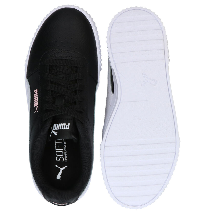 Puma Carina Baskets en Blanc en cuir (276747)