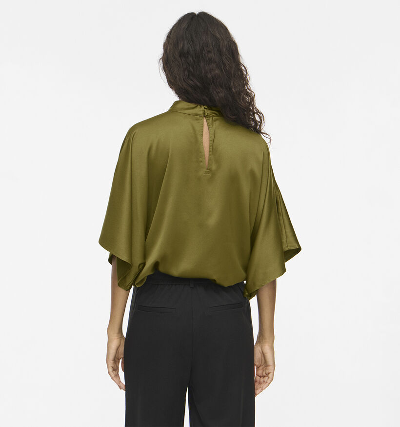 Vila Festina Avocado Groene Blouse voor dames (383830)