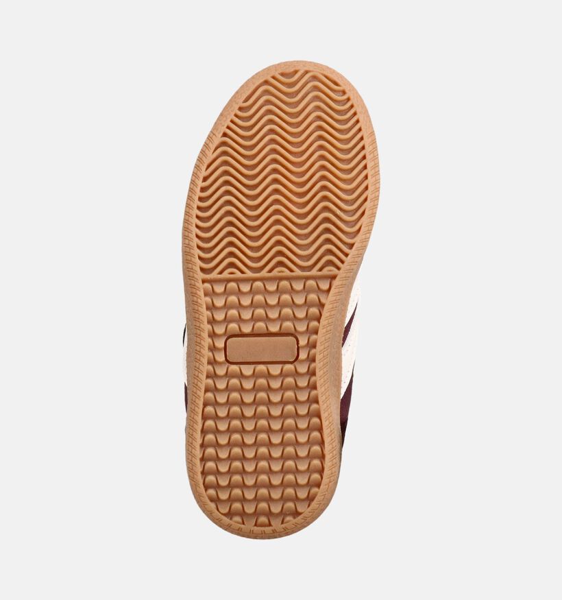 Milo & Mila Bordeaux Sneakers met Hartjes voor meisjes (378970)