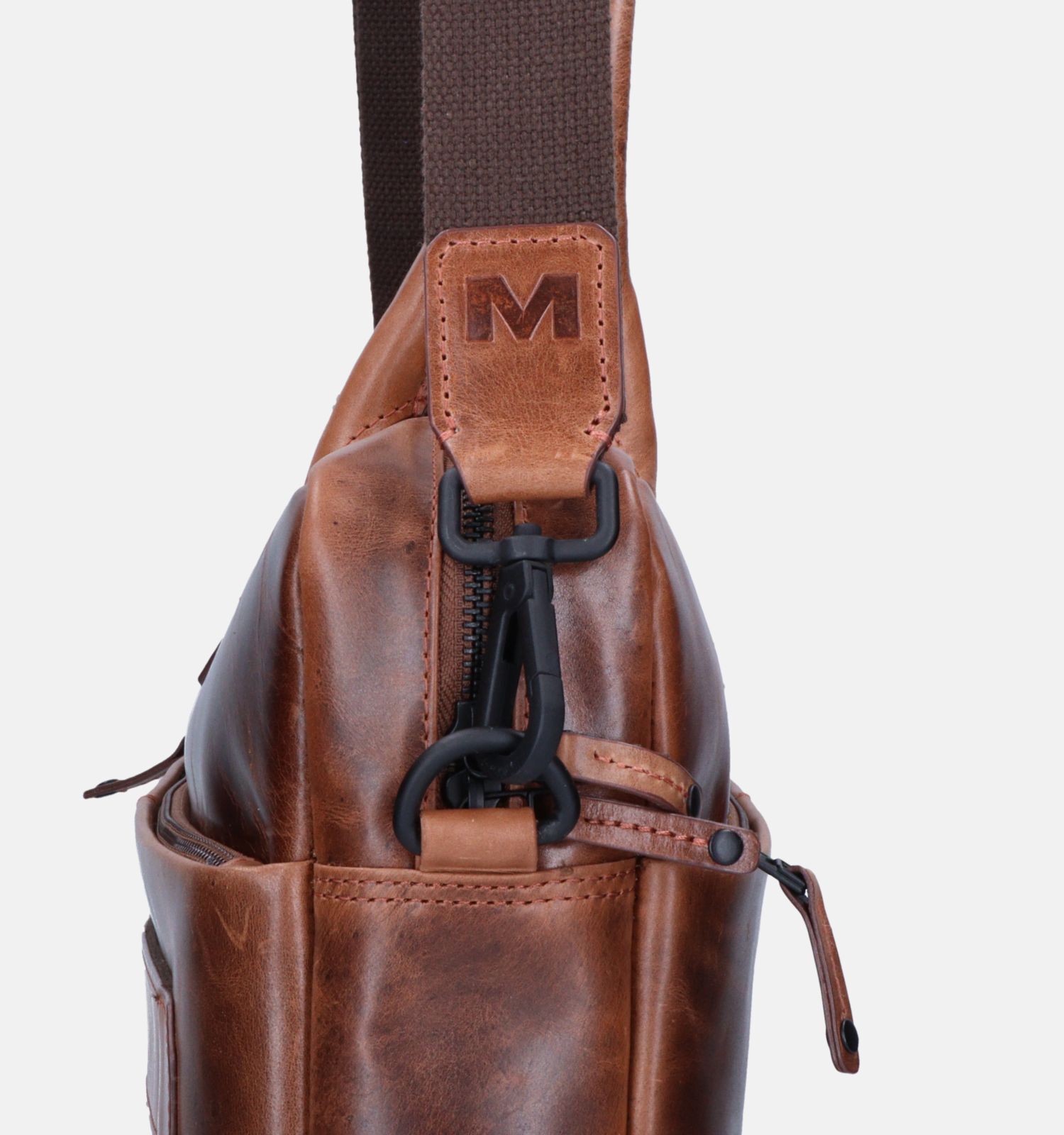 Bruine laptoptas shop