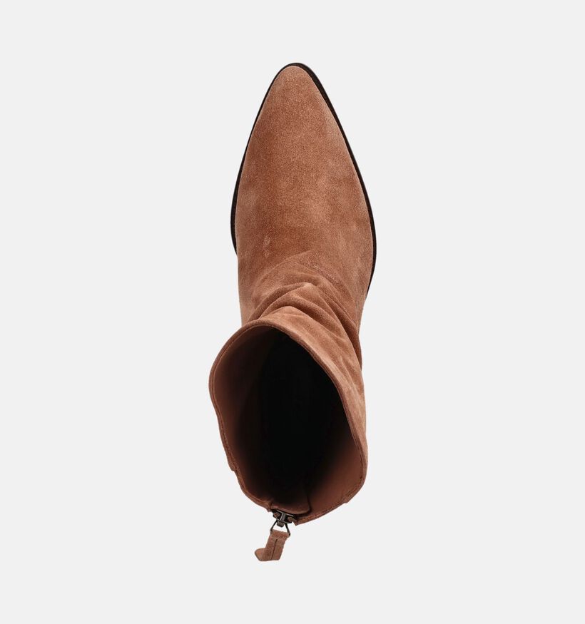 Paul Green Bruine Korte Laarzen voor dames (379791)