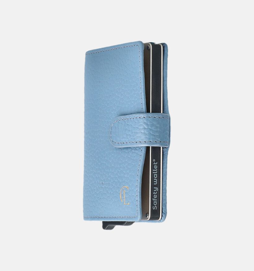 Charm London Lichtblauwe Kaartenhouder voor dames (374375)