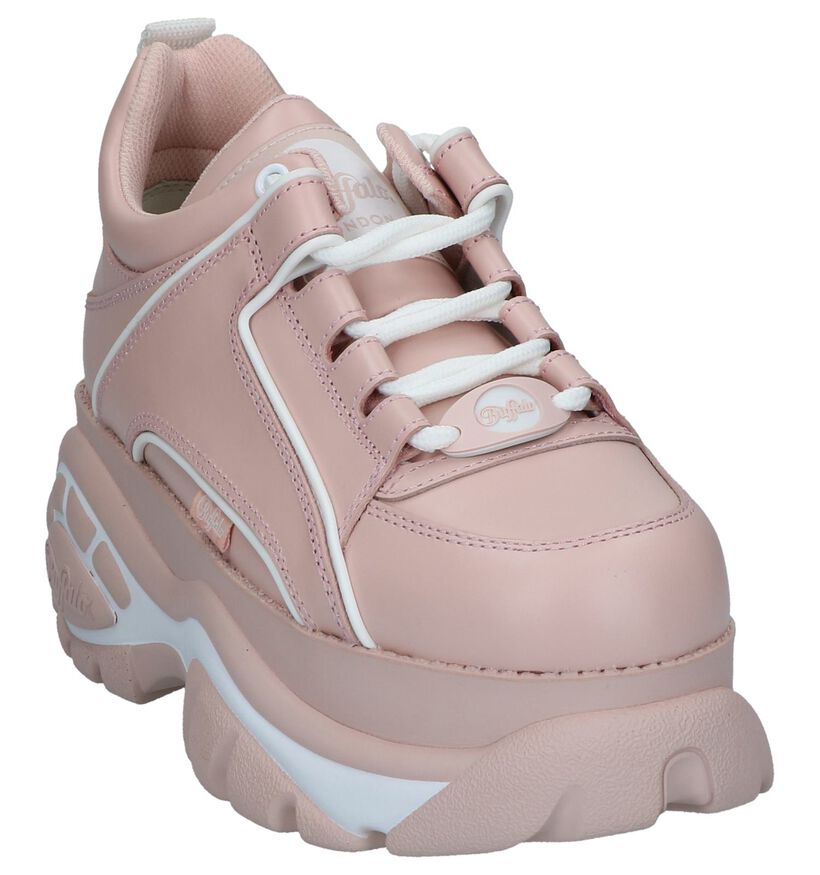 London Baskets basses en Blanc en cuir (240558)