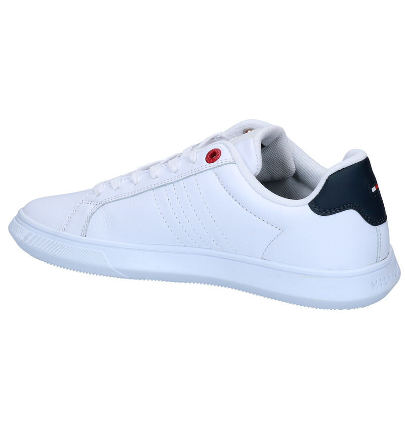 Tommy Hilfiger Essentiel Chaussures &agrave; lacets en Bleu en cuir (285318)
