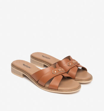 NeroGiardini Nu-pieds Cognac