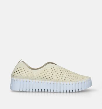 Chaussures à enfiler beige