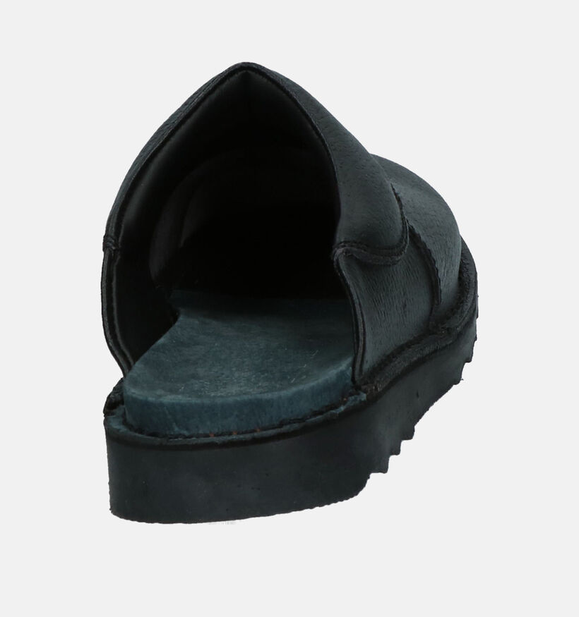 Truckers Choice Pantoufles ouvertes en Noir pour hommes (221305)