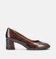 Tamaris ANTISlide Bruine Enkelpump voor dames (376640)