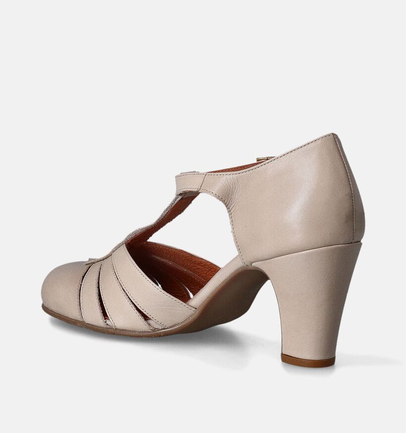 Creator Escarpins à bride en Beige pour femmes (357786)