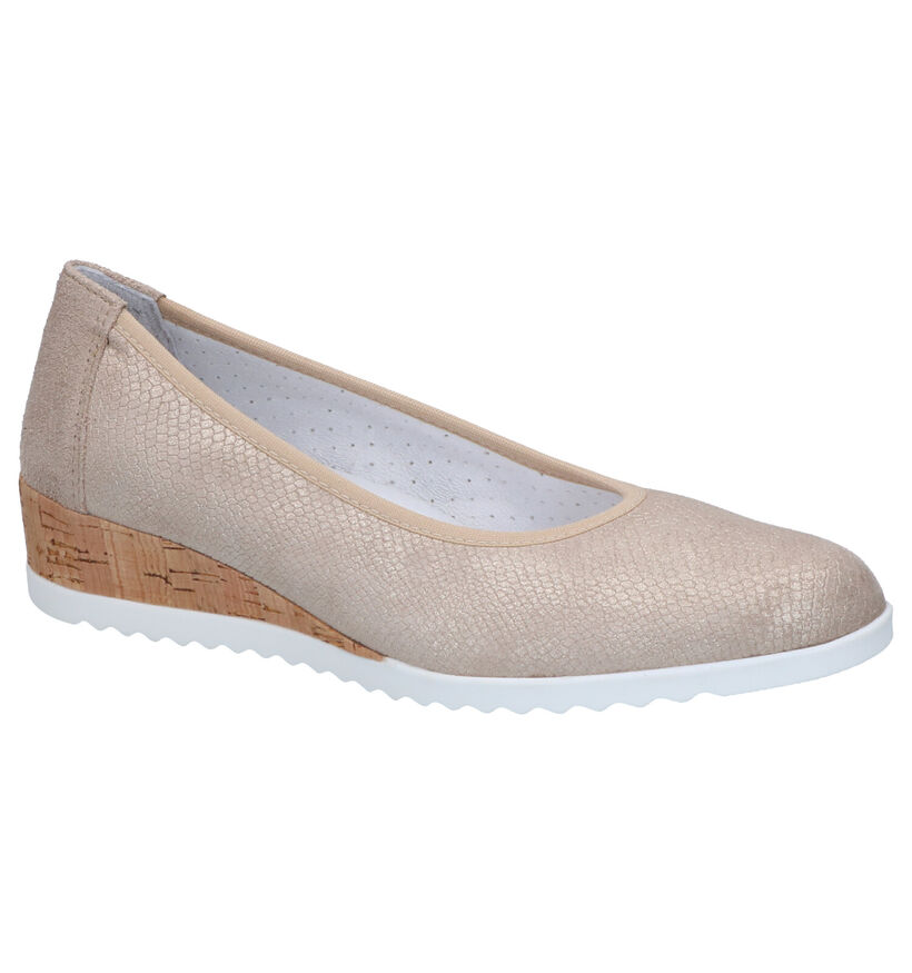 Mirel Ellie Escarpins en Or en nubuck (271639)